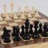 Juegoal Plastic Chess Pieces Only, 32 Pieces, 3.75 Inch King Figures, Replacement Chess Game Pawns Figurine Pieces
