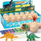 Dinosaur Eggs Dig Kit - Break Open 12 Easter Dino Eggs with 12 Surprise Dinosaurs - Science STEM Toys for Kids