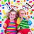 12 Pcs Building Bricks Glasses Building Blocks Games for Kids Birthday Party Favors Supplies, Carnival Party