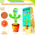 Baby Toys Interactive, Dancing Talking Cactus Toy Volume Adjustable, Mimicking Singing Repeating, Easter Gifts / Easter