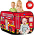 Pop Up Tent for Kids.Fire Truck Play Tent Role Play Firefighter Tent.Large,