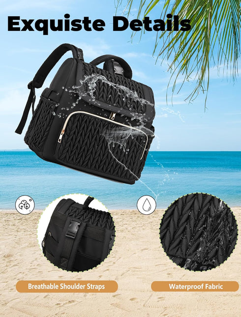 Awanhe Backpack, Diaper Bag Baby Bag with Changing Pad, Travel Waterproof Diaper Bag Tote, Newborn Essentials Must