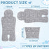 Summer Pinkunn Gel Car Seat Baby Cooling Pad for Breathable Stroller Cooler Pad Multifunctional Carseat Cooling Mat
