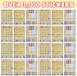 ArtCreativity Emoticon Sticker Set for Kids, 3000+ Stickers, 12 Packs with 72 Sheets, Classroom Rewards