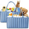 SWEET DOLPHIN 2-Pack Baby Diaper Caddy Organizers, Stylish Storage Baskets for Newborn