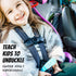 UnbuckleMe Car Seat Buckle Release Tool - Easy Opener Aid for Arthritis, Long Nails, Older Kids - Button Pusher for 5