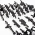 83 Pcs US Army Toy Soldiers Figures Battle Toy Set, Military Weapon Pack Compatible with Major Brand Building Blocks