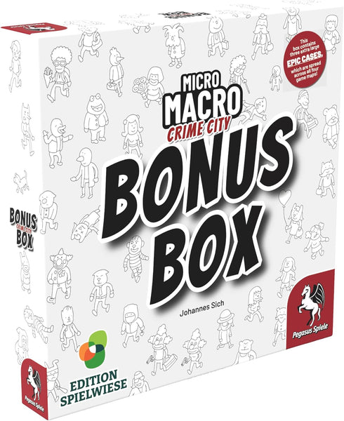 Micro Macro Crime City: Bonus Box - Tabletop Mystery Game Expansion