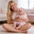 18Inch 3+ Milidool Lifelike Reborn Baby Dolls Realistic Baby Girl Dolls Newborn Baby Girl with Pink Doll Clothes
