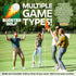 On-Course Golf Game - 100 Interactive Playable Cards - Multiplayer Game for 1-4 Players - Perfect Gift for Any Golfer