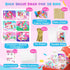 24 Pack 4-9, Set JoyCat DIY Poke Art Unicorn Party Favors for Girls, Mess-Free Craft Kits for Kids Ages Activity