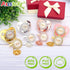 Set Personalized Pacifier with Name, BPA Free, Bling Gold Silver Pink Rose Gold Luxurious Ideal Gift for Newborns