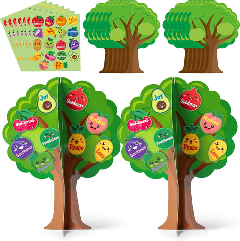 Aginc Berry 16 Set Fruit Bible Trees Cutouts, Make Your own Fruit Bible Accents