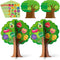 Aginc Berry 16 Set Fruit Bible Trees Cutouts, Make Your own Fruit Bible Accents