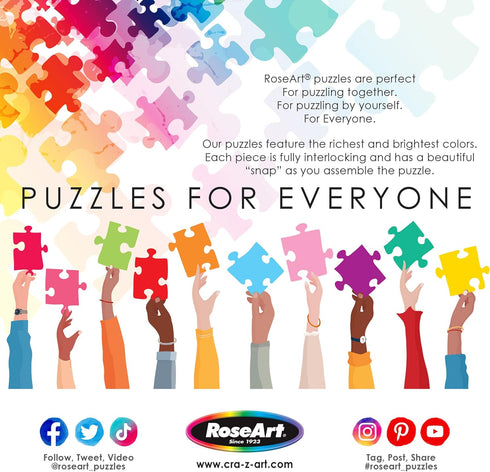 RoseArt - Puzzle Collector - Country Compilation - 300XL Piece Jigsaw Puzzle for Adults
