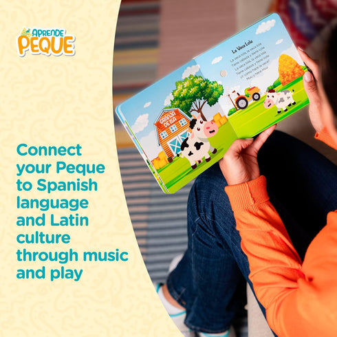 Aprende Peque 14 6 Musical Sound Book for Toddlers | Canta con Isa: Mis Canciones Favoritas | Interactive Spanish Music