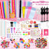 1500+PCS 5 6 7 8 9 10 11 12+ Axirata Fashion Designer Kit for Girls with Fashion Sketchbook & Mannequins, Creativity