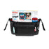 Nuby Eco Baby Stroller Organizer, Includes Carabiner, Black Accessories for Babies and Toddlers