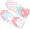 Luvable Friends Unisex Baby Cotton Bandana Bibs