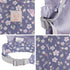 GAGAKU Baby Doll Carrier for Little Girls Kids, Reborn Doll Accessories, Toy Baby Dolls Sling for Toddlers - Blue