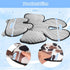 3in1 Baby Car Seat Head Body Support,Soft Breathable Infant Car Seat Insert Newborn Boy Girl,Reversible Cotton-Minnky