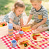 Set, 32 Playset 3+ PairPear Wooden Play Food Pcs Pretend Play Kitchen & Picnic with Carry Bag, Play Kitchen Accessories