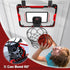 Basketball Hoop Indoor for Kids 5-10+ Years, Mini Basketball Hoop with Electronic Scoreboard Over The Door