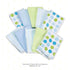 Set Set-Pack 20, Spasilk Washcloth Wipes For Newborn Boys And Girls, Soft Terry Washcloth Of Blue Dot