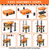 Set Set 3-5 Kids Tool Bench with Electric Drill & Vest, Kids Tool Toddler Workbench Transformable Kid Tools Box
