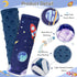 2 Pack Baby Car Seat Strap Cover Outer Space Car Seat Straps Shoulder Pads, Seat Belt Cushions Pads for Infant Car