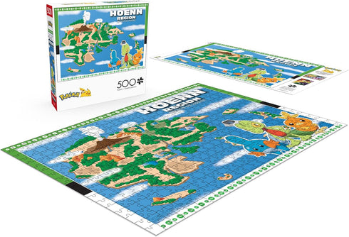 Buffalo Games - Pokémon - Hoenn Region 500 Piece Jigsaw Puzzle for Adults
