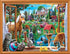 MasterPieces 400 Piece Jigsaw Puzzle for Adults, Family, or Youth - Peeking Through, 18"x24"