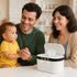 WEEGEEKS (40C/104F 60C/140F) 0.4kg Portable Baby Wipe Warmer - USB-Powered, to Adjustable Heating, Ultra-Quiet