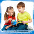 12 Pieces World Globe with Stand - 4.6 Inches Educational Geographic Globe for Kids, Classroom Desk Decor, Blue
