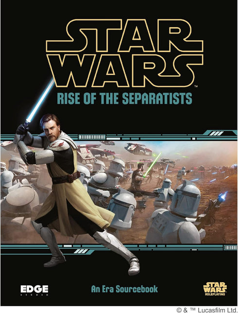 EDGE Studio Star Wars Rise of The Separatists Expansion Roleplaying Game for 2-8 Players
