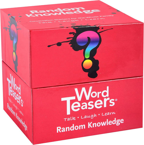 Random Knowledge Trivia Cards - Fun Trivia Game for Family, Kids, Parties & Travel with 150 Questions