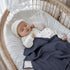 36"x40"(Blue) lulumoon Baby Blanket for Boys Newborns: Lightweight Cotton Swaddle for Receiving - Ideal Stroller