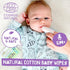 25 Count, Jack N' Jill Baby Gum & Tooth Wipes - Natural & Safe, Contains only Water & Xylitol, Soft Sterilized Cotton