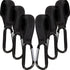6 Pack Baby Stroller Hooks for Hanging Diaper Bags, Multipurpose Clips for Grocery Shopping Bags, Stroller Accessories