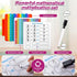 EK-Memory-fish e3 12x12 Multiplication Table Game Pop Fidget Learning Toy Educational Math Game Board with Marker