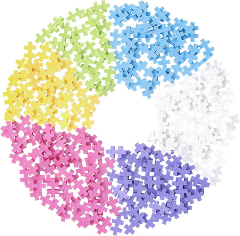 PLUS PLUS Open Play Set, 300 Piece, Pastel Color Mix, Building Stem Toy, Mini Puzzle Blocks for Kids