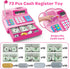 103 3, 4, 5, 6 7 8+ BAODLON Calculator Cash Register - Pcs Pink Toy Cash Register, Microphone, Credit Card and Banking