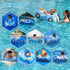 Swimbobo Inflatable Toddler Pool Float - Ride-on Car Boat for Kids