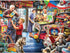 300 3-Pack 300 18" 24" 1950s 2 Bits and Pieces Piece Puzzles for Adults Larry Jones - Large Pieces x Jigsaw Puzzles