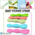 Soft Silicone Baby Spoons, Self-Feeding for 6-12 Months, Ergonomic Training Spoons, BPA Free