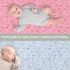ZoUbqchY 28"x52" Summer 2 Pack Vintage Seashells Starfish Baby Crib Sheets for Boy Girl Boho Beach Conch Soft Snug