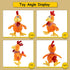 15" Houwsbaby Electronic Squawking Chicken Toy, Easter Chicken Stuffed Animal Interactive Musical Walking Singing