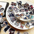 Wildforlife Fate/Grand Order FGO April Fool's Art, Cute Chibi Reusable Vinyl Stickers, 43 PCS