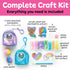 Backpack 6+) Creativity for Kids Bubble Gems Keychains - DIY Diamond Art Kits for Kids, Unicorn Toys for Girls, Gem Art