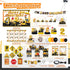 2 128Pcs 2nd Mpanwen Construction Party Decorations for Year Old Boy, Truck Construction Birthday Party Supplies